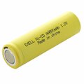 Exell Battery AA 1.2V 800mAh NiCd Rechargeable Flat Top Assembly Cell Battery EBC-307-0